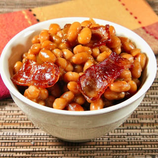 BAKED HABICHUELAS ( beans)